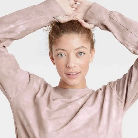 All In Motion Tie Dye Crewneck Sweatshirt XXL NWT - Picture 4 of 5